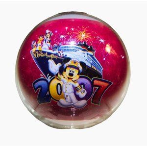 Disney Cruise Line Mickey Mouse 2007 Souvenir Christmas Tree Holiday Ornament